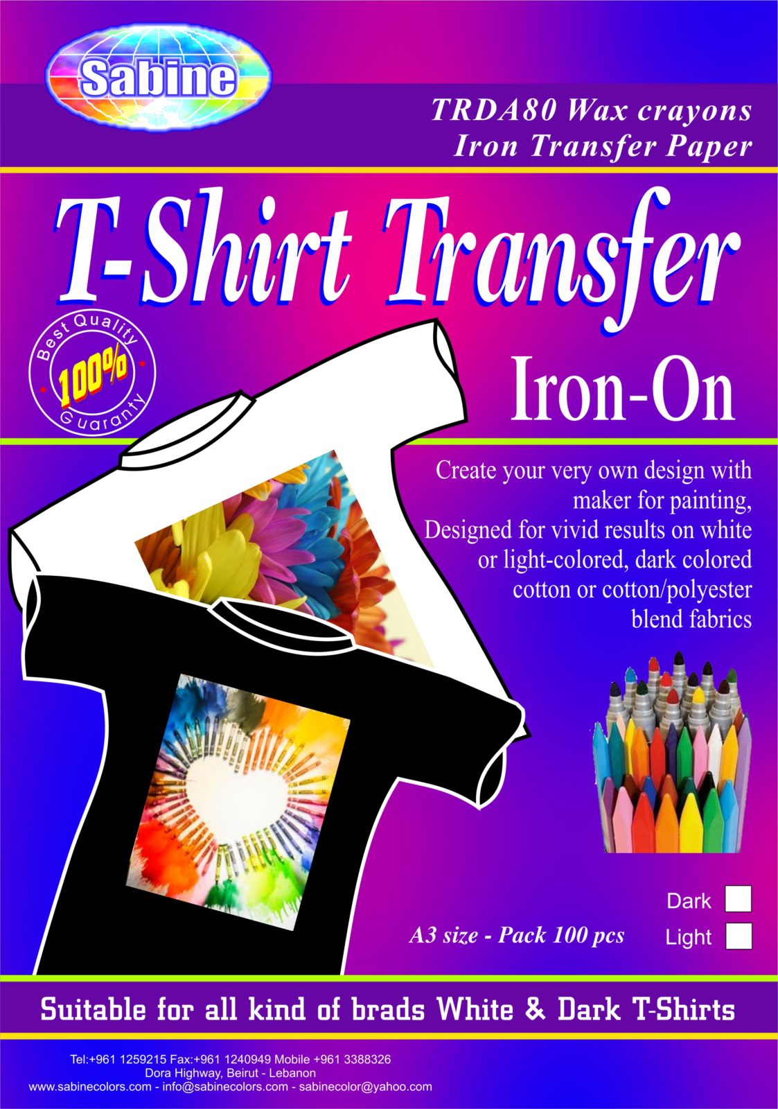 Wax Transfer Papers Sabine Colors Lebanon